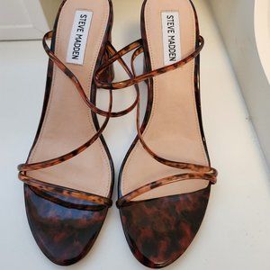 Tortoise Shell Sandals Steve Madden- NEW 8.5